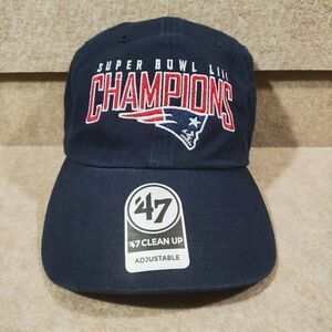 NFL 47 Super Bowl LIII Champions New England Patriots Hat #U